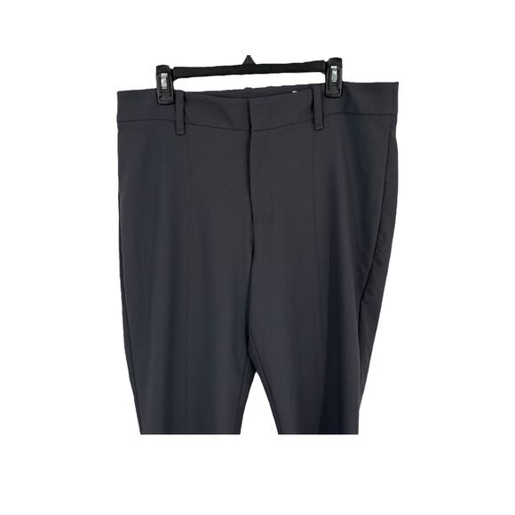 Vince Pants front seam straight stretch dark gray size 16 - Picture 2 of 6